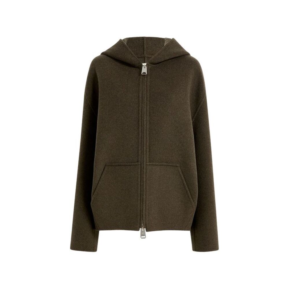 Khaite Brown Jackets - Oversized Jackets Women